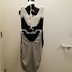 Elegant Black and Gray Tank Top